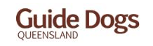 Guide Dogs QLDS Logo