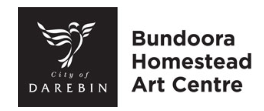 Bundoora Homestead Art Centre Logo