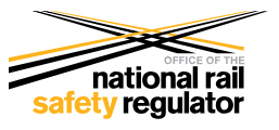 Office of the national rail safety regulator Logo