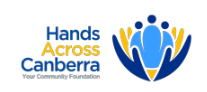 Hands Across Canberra Logo