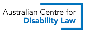 Australian Centre for Disability Law Logo