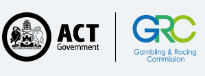 Gambling & Racing Commission ACT Logo