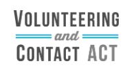 Volunteering & Contact ACT Logo