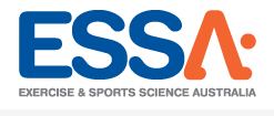 Exercise & Sports Science Australia Logo