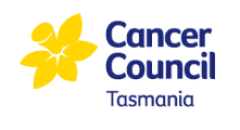 Cancer Council Tasmania Logo