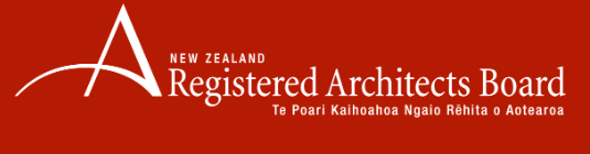 NZ Registered Architects Board Logo