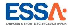 Exercise & Sports Science Australia Logo