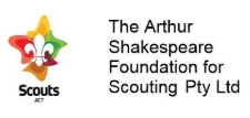 The Arthur Shakespeare Foundation for Scouting Logo